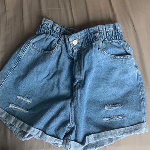 super cute paperbag shorts